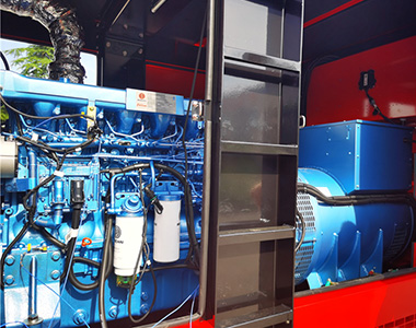 776net必赢官网400KW/400V发电机应用于国内某租赁项目